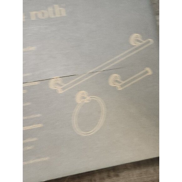 Allen + Roth 3-Piece Latitude 2 Brushed Nickel Decorative Bathroom Hardware Set - Picture 5 of 6